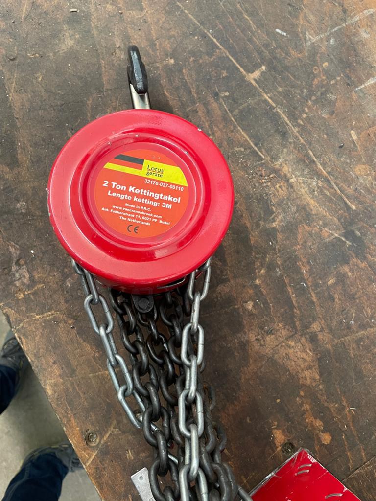 Garage opruiming, Ophalen, Zo goed als nieuw