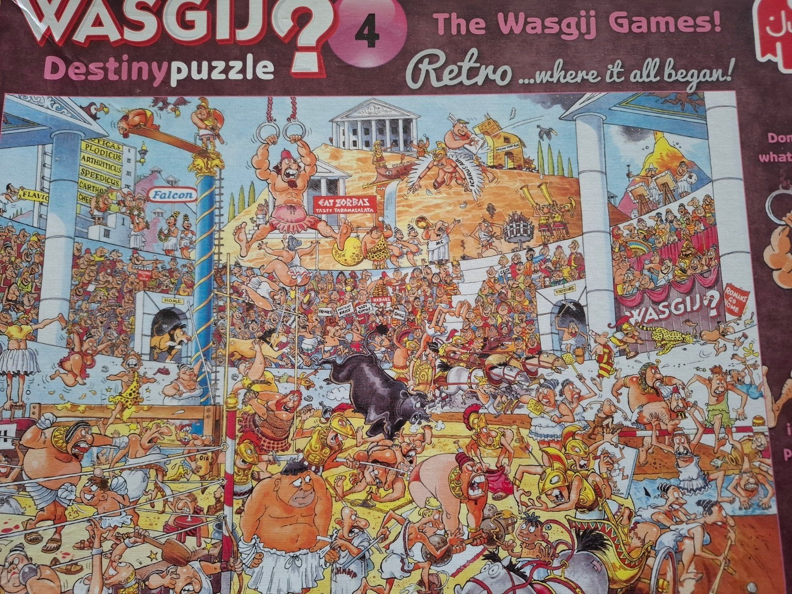 Wasgij?Destiny puzzel nr. 4 1000 stukjes, Ophalen of Verzenden, 500 t/m 1500 stukjes, Gebruikt, Legpuzzel