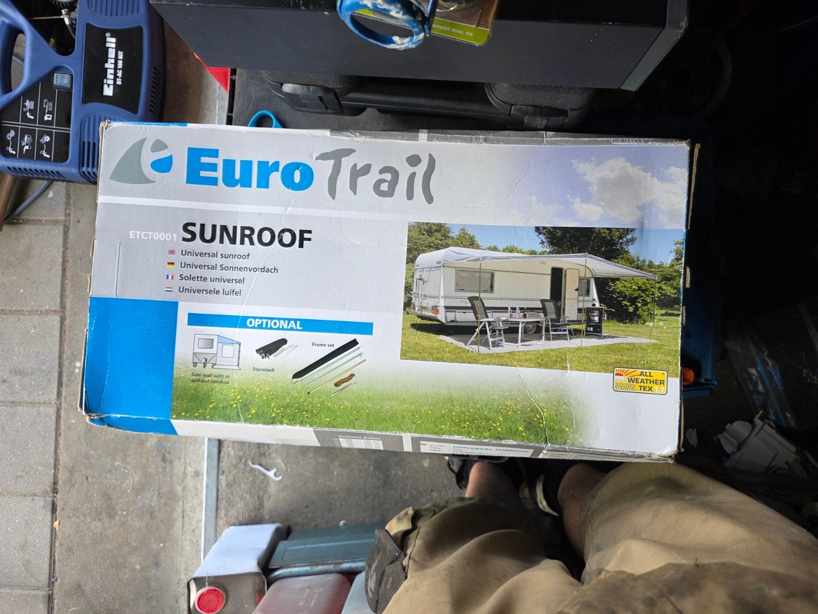 Eurotrail Universele Caravanluifel 300x240 cm - Nieuw, Eurotrail, Onbekend, Nieuw, Ophalen of Verzenden