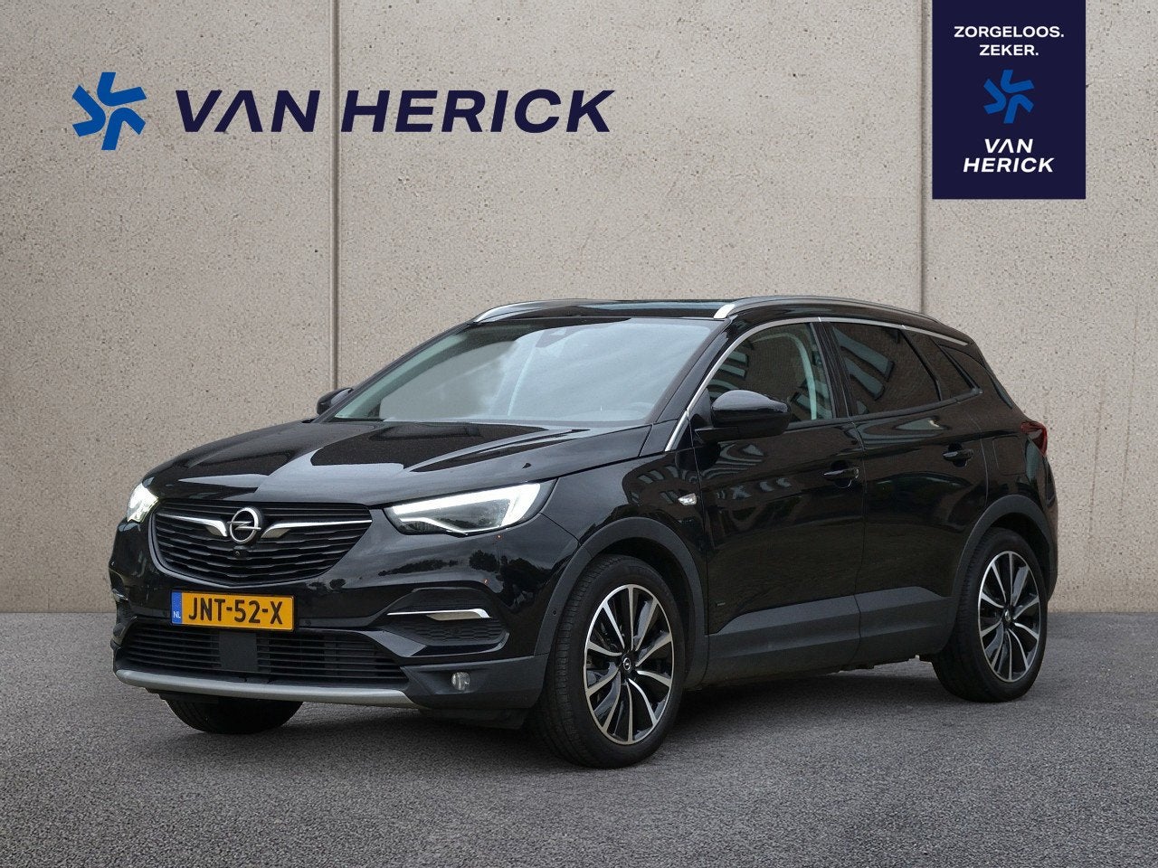 Opel GRANDLAND X 1.6 Turbo Hybrid Ultimate 181PK | Leder | S, Auto's, 4 cilinders, 181 pk, Zwart, Bedrijf
