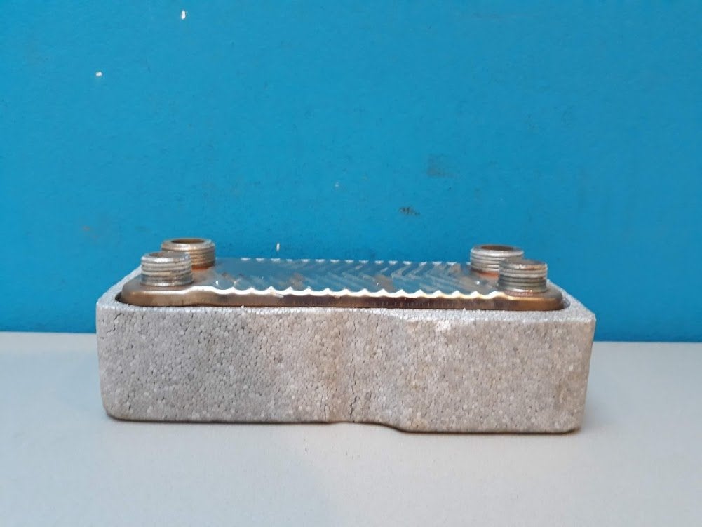 Platenwisselaar Agpo Ultima 2027 c Tap 27c/127c Artnr3286102, Niet ingevuld, Gebruikt, Cv-ketel of Combi-ketel, Niet ingevuld