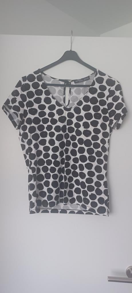 Shirt van Juffrouw Jansen maat M, Maat 38/40 (M), Wit, Ophalen of Verzenden, Korte mouw