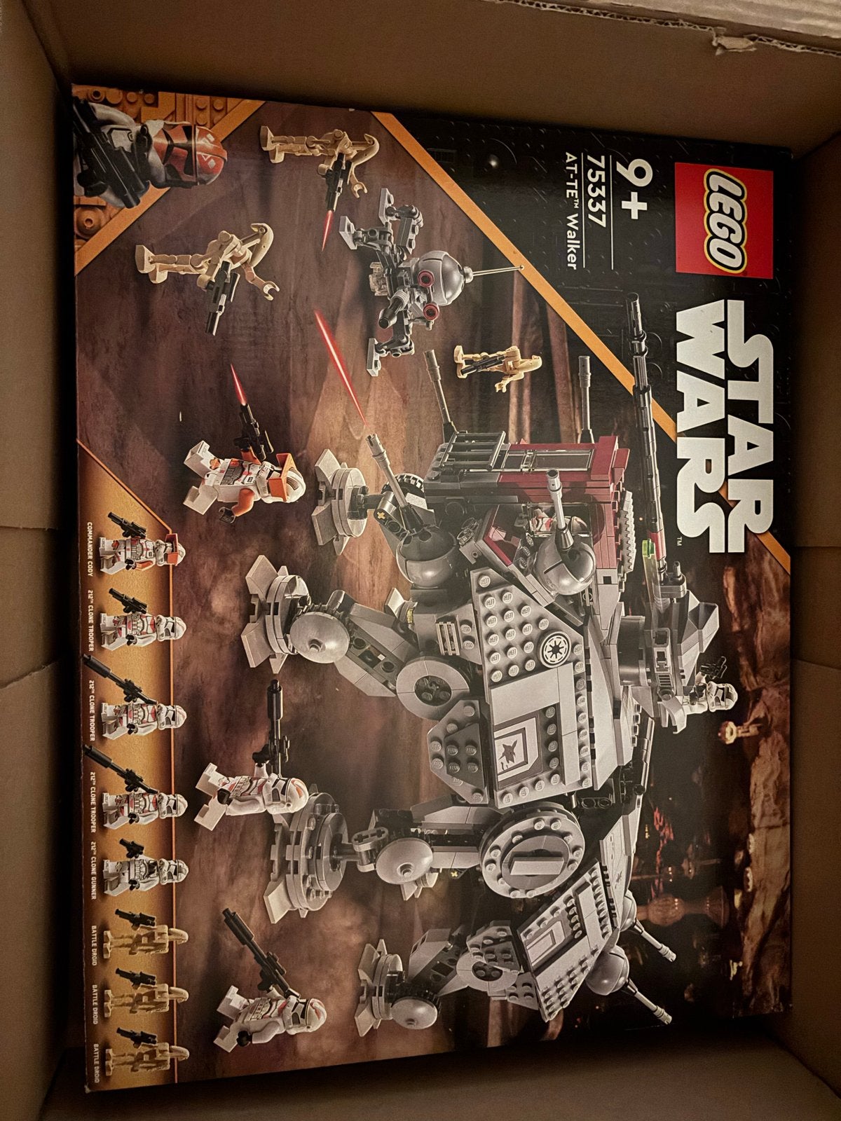 LEGO Star Wars AT-TE Walker 75337 Nieuw in doos, Ophalen, Nieuw, Overige merken