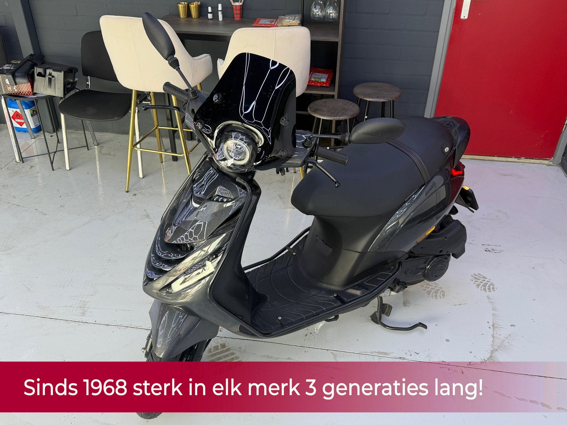 Piaggio Bromscooter Zip 4T met een SP/custom! 1EIGENAAR l 1., Piaggio, Gebruikt, 49 cc