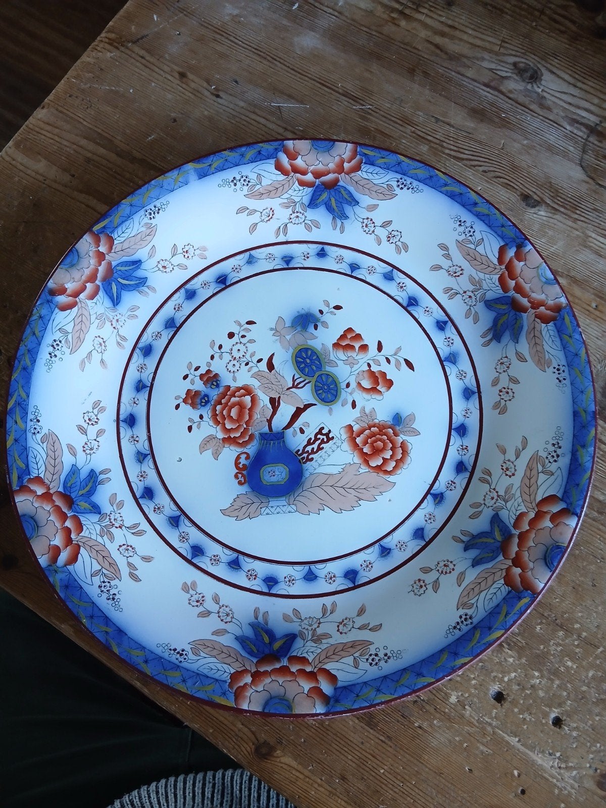 Bord regout persian gaaf, Ophalen