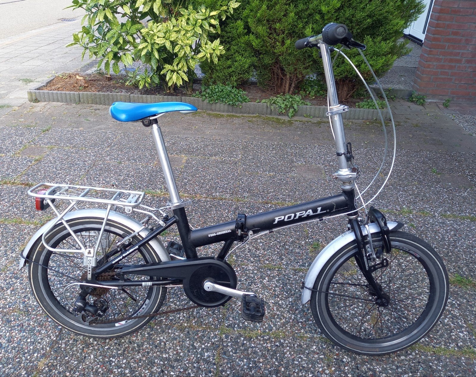 20" Vouwfiets / Popal F203-Original Easy Folding, 20 inch of meer, Gebruikt, Velgrem, Versnellingen