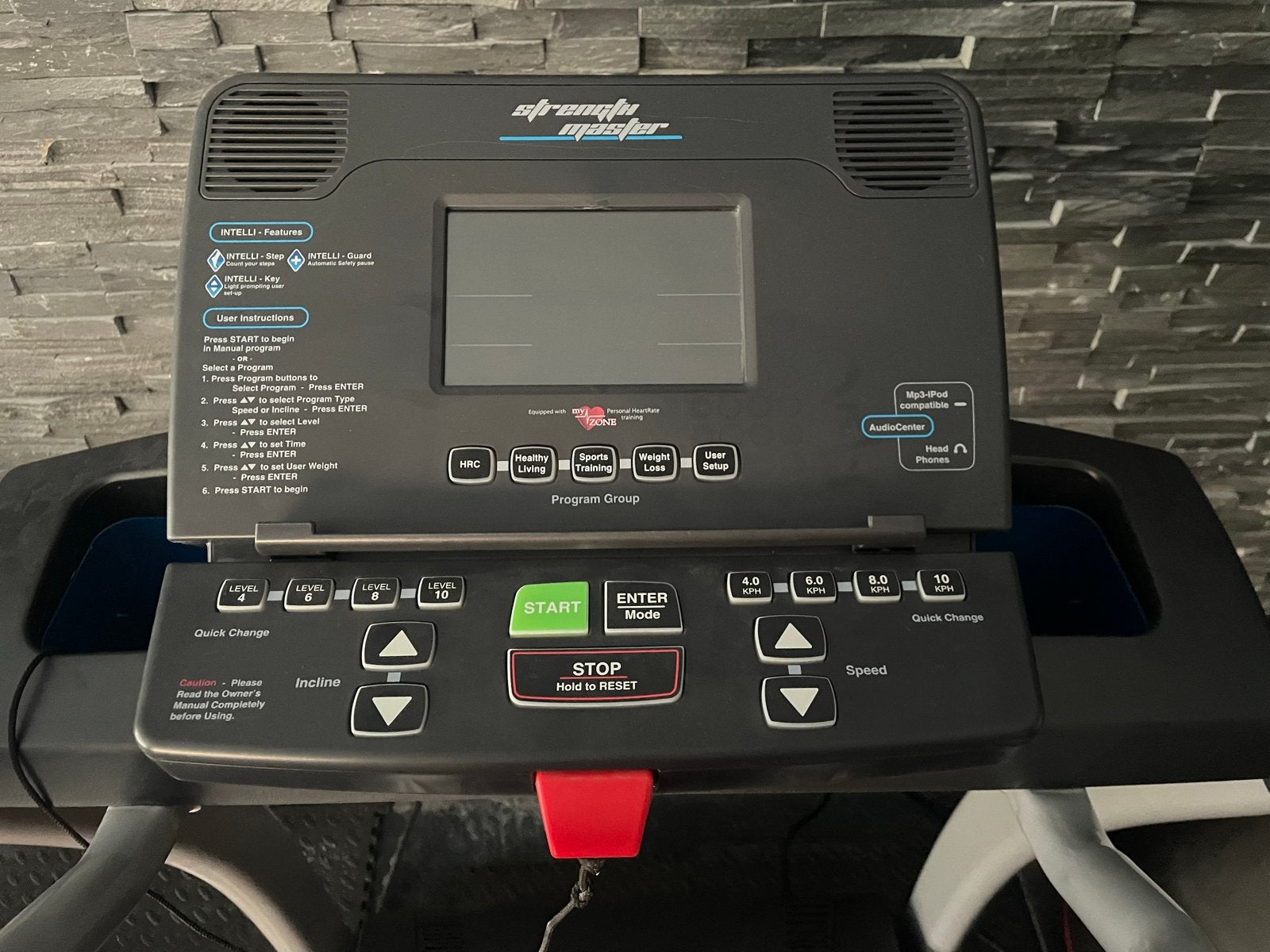Complete Home Gym Set: Loopband, Roeitrainer, Krachtstation, Ophalen, Gebruikt, Armen, Metaal