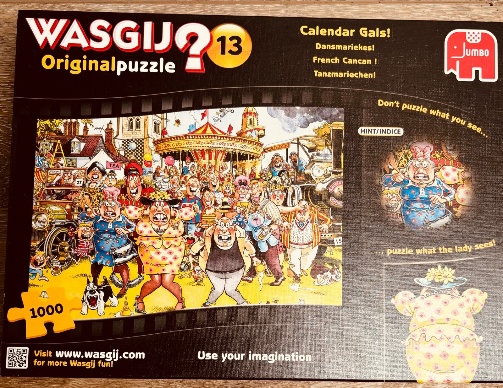 Wasgij en Jan van Haasteren puzzels - 1000 stukjes, Ophalen, 500 t/m 1500 stukjes, Gebruikt, Legpuzzel