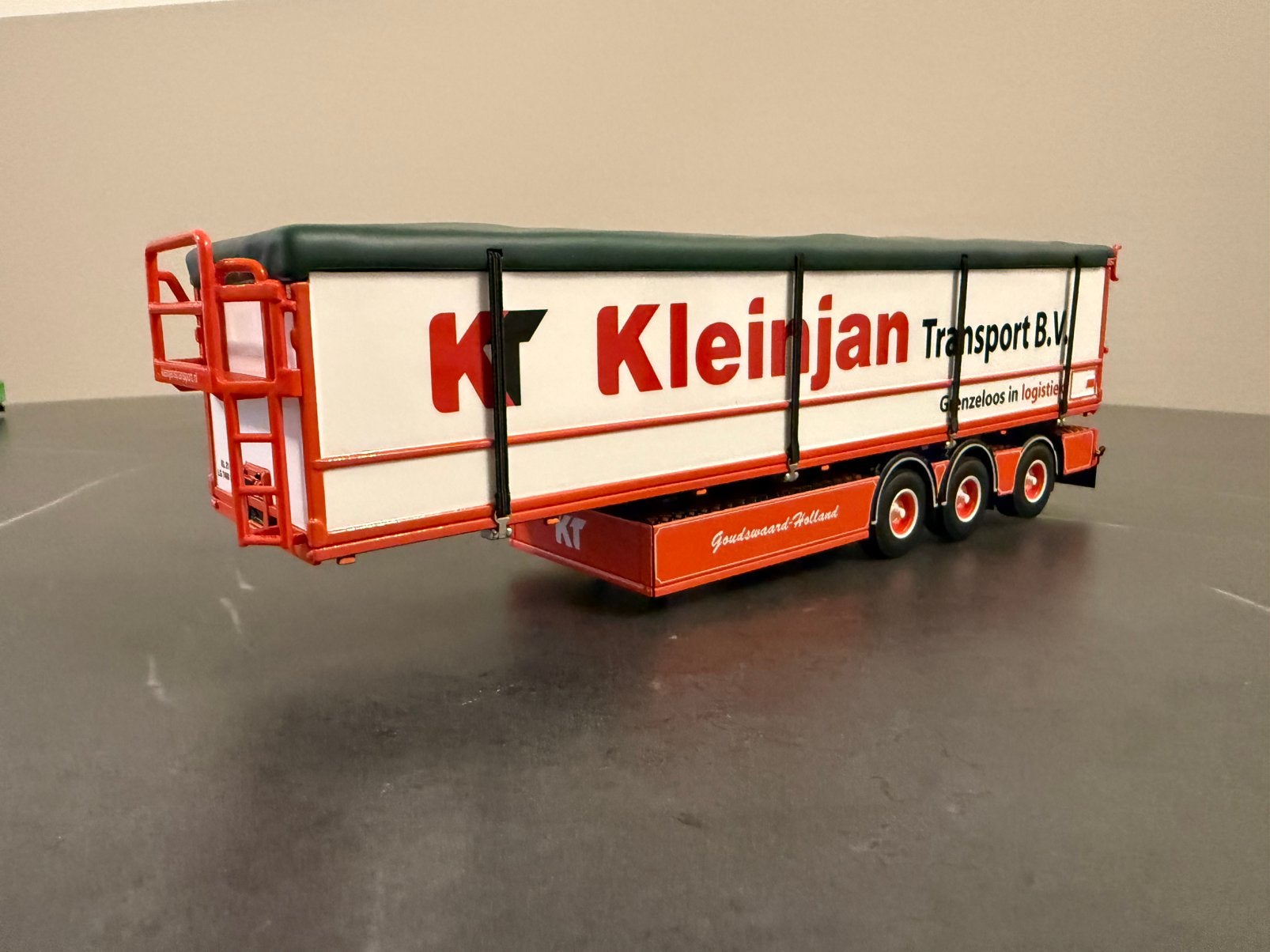 WSI bandtrailer kleinjan, Hobby en Vrije tijd, Ophalen of Verzenden, Nieuw, Bus of Vrachtwagen, Wsi