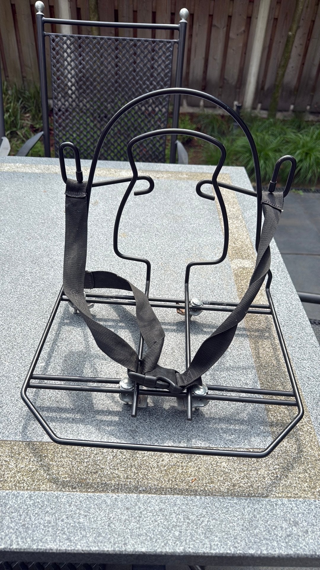 Tassenrek voor op de fiets, Fietsen en Brommers, Fietsaccessoires | Aanhangers en Karren, Ophalen of Verzenden, Gebruikt, Overige typen