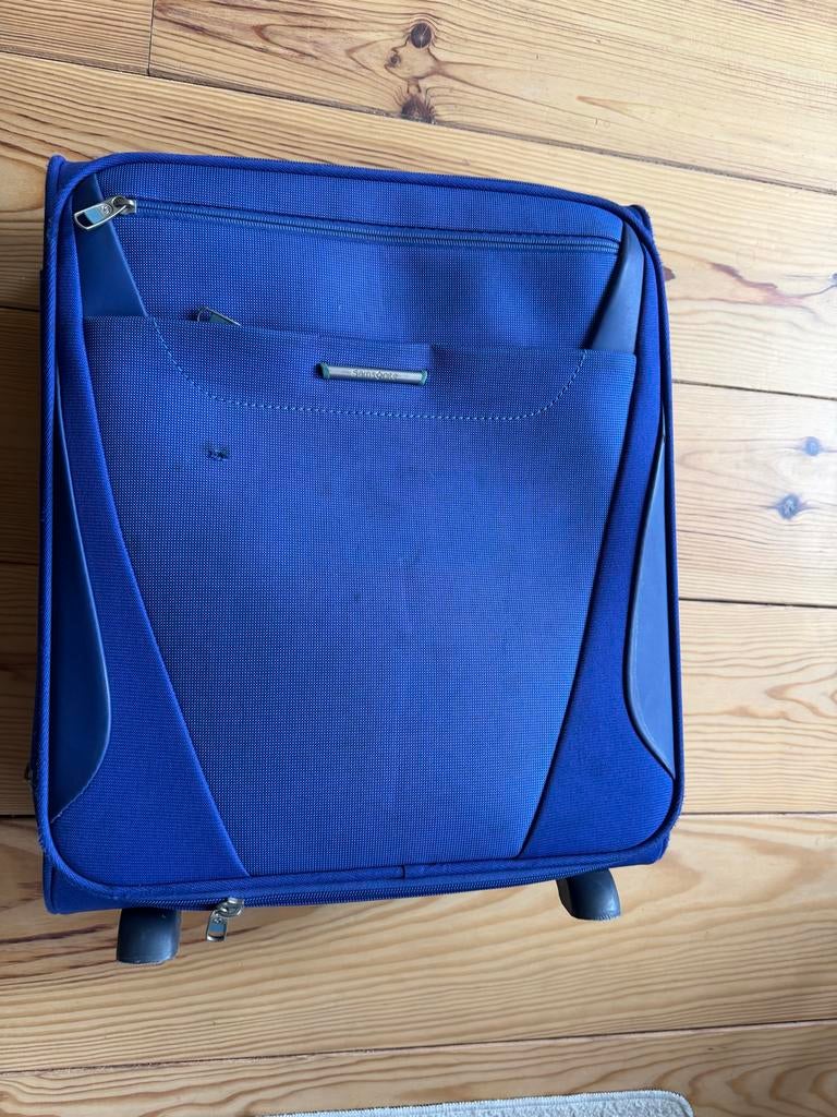 Samsonite reiskoffer blauw - Handbagage, Sieraden, Tassen en Uiterlijk, Koffers, Ophalen, Zo goed als nieuw