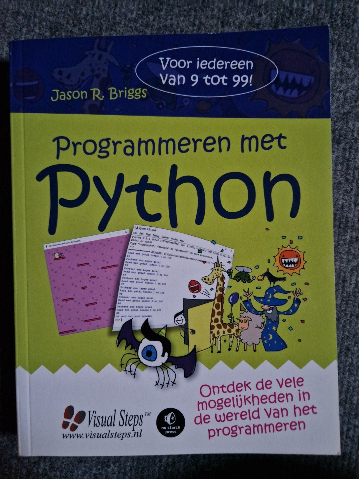 Jason R. Briggs - Programmeren met Python, Boeken, Verzenden, Zo goed als nieuw, Jason R. Briggs