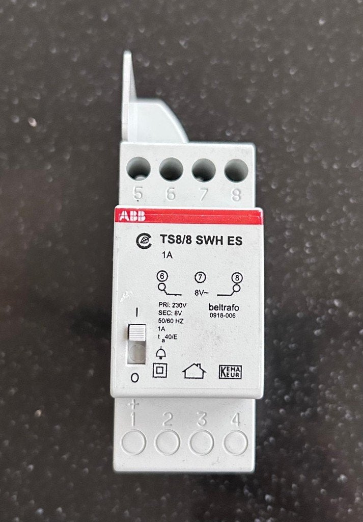 ABB TS8/8 SWH ES beltransformator, Ophalen of Verzenden, Zo goed als nieuw, ABB, Overige typen