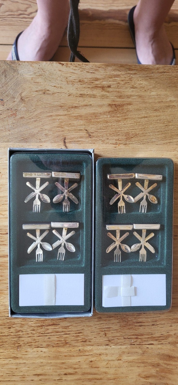 Menustandaardjes, Ophalen