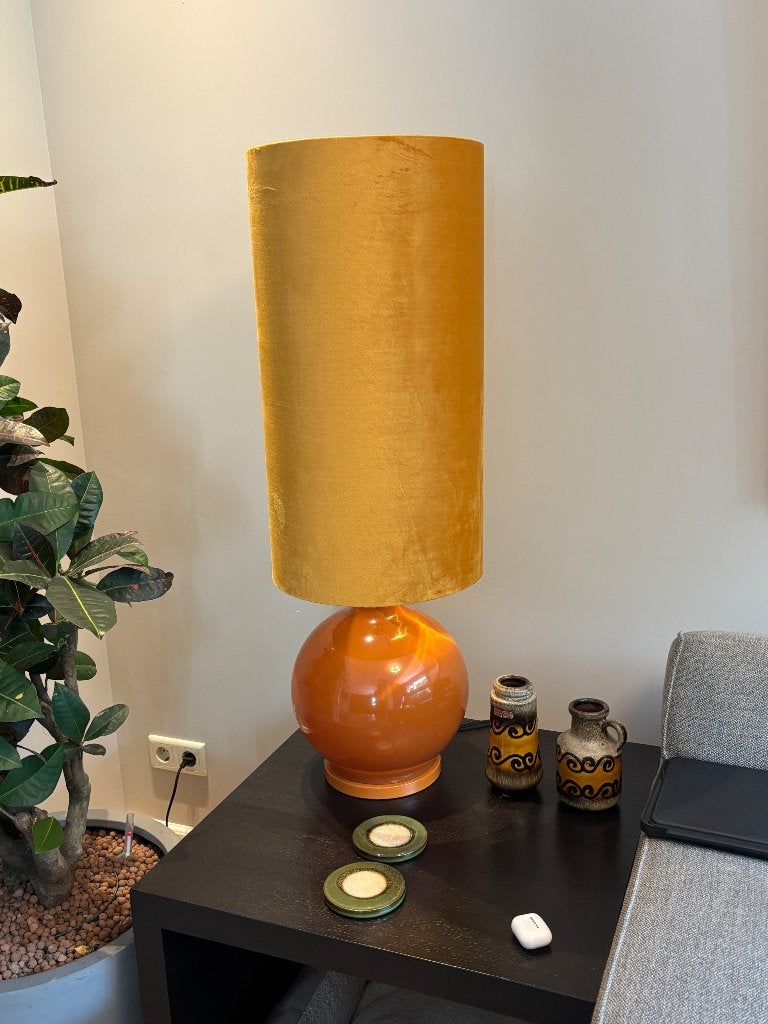 Lamp oranje retro, Ophalen, Huis en Inrichting