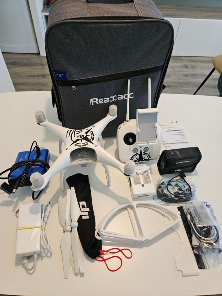 DJI Phantom 4 compleet, Elektro, Quadcopter of Multicopter, Ophalen of Verzenden, Zo goed als nieuw