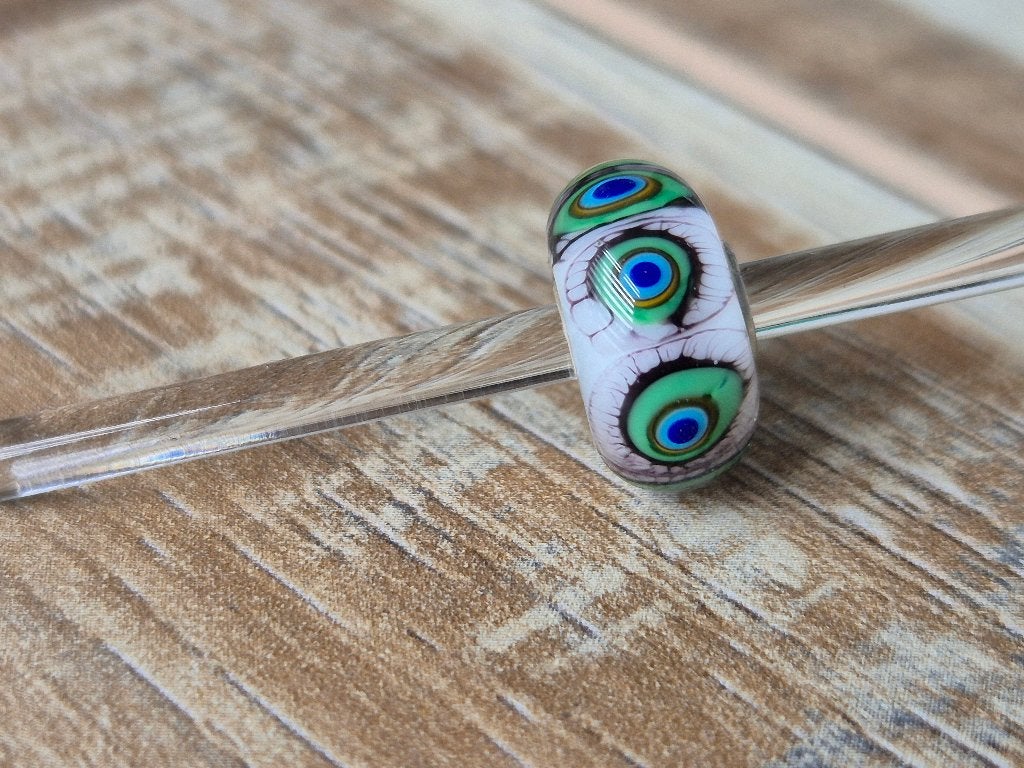 Trollbeads Uniek Monster Egg CC HTF, Glas of Kristal, Nieuw, Ophalen of Verzenden, Trollbeads