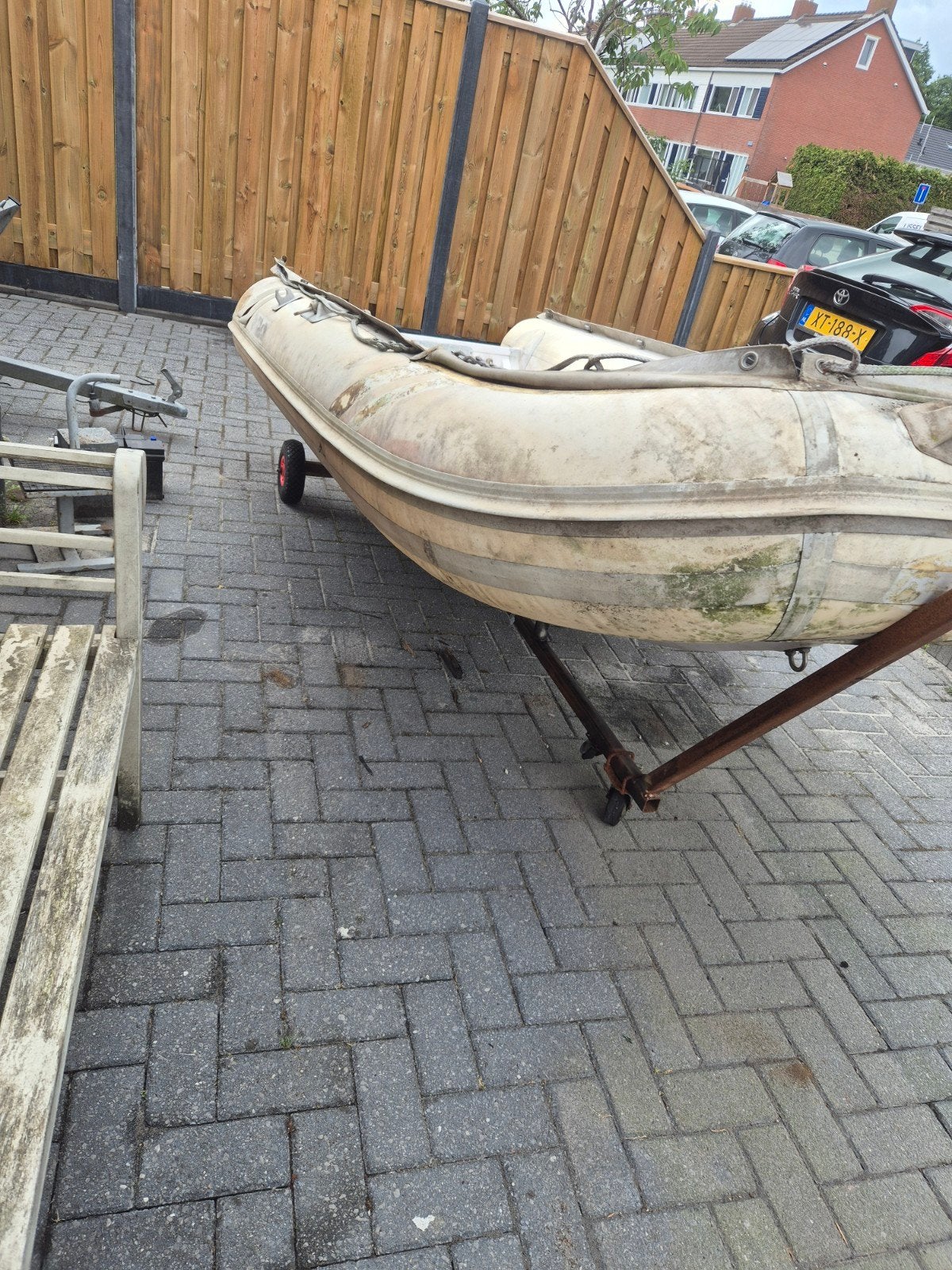 rib rubberboot met werk, Ophalen, Gebruikt, Overige typen, Motorboot