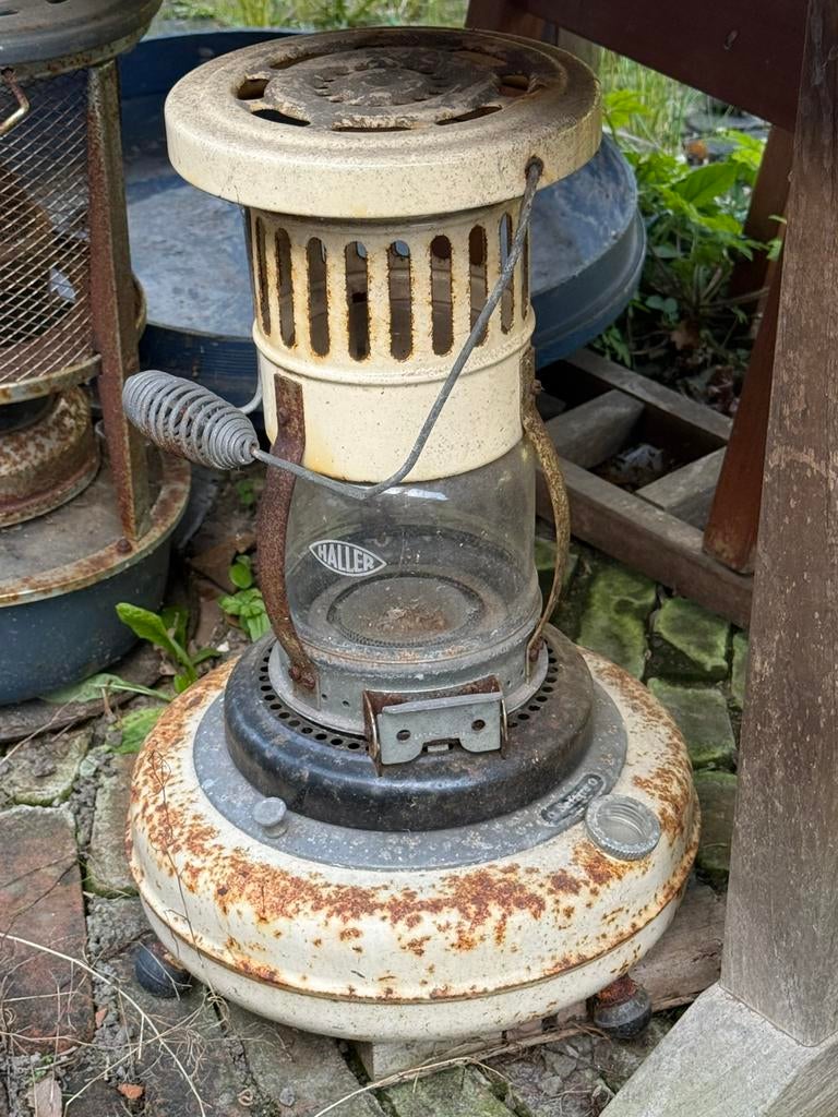 Haller Saffire petroleum kachel, Huis en Inrichting, Ophalen, Gebruikt, Overige brandstoffen, Petroleumkachel