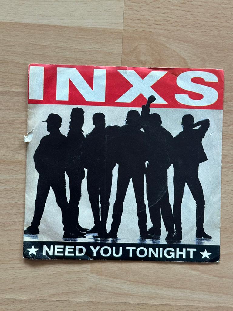 INXS – Need You Tonight single, Cd's en Dvd's, Vinyl Singles, Gebruikt, 7 inch, Ophalen of Verzenden, Pop