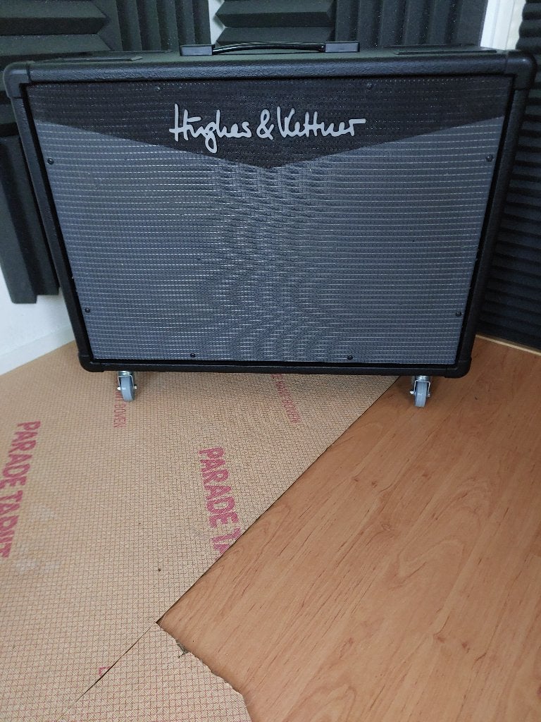 2x12 Celestion Vintage Rockdriver speaker cabinet, Stereo speakers, Zo goed als nieuw, 60 tot 120 watt, Ophalen