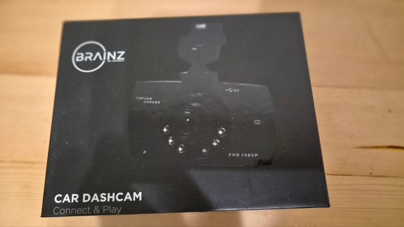 Brainz Car Dashcam 1080P - Nieuw in doos, Ophalen of Verzenden, Nieuw