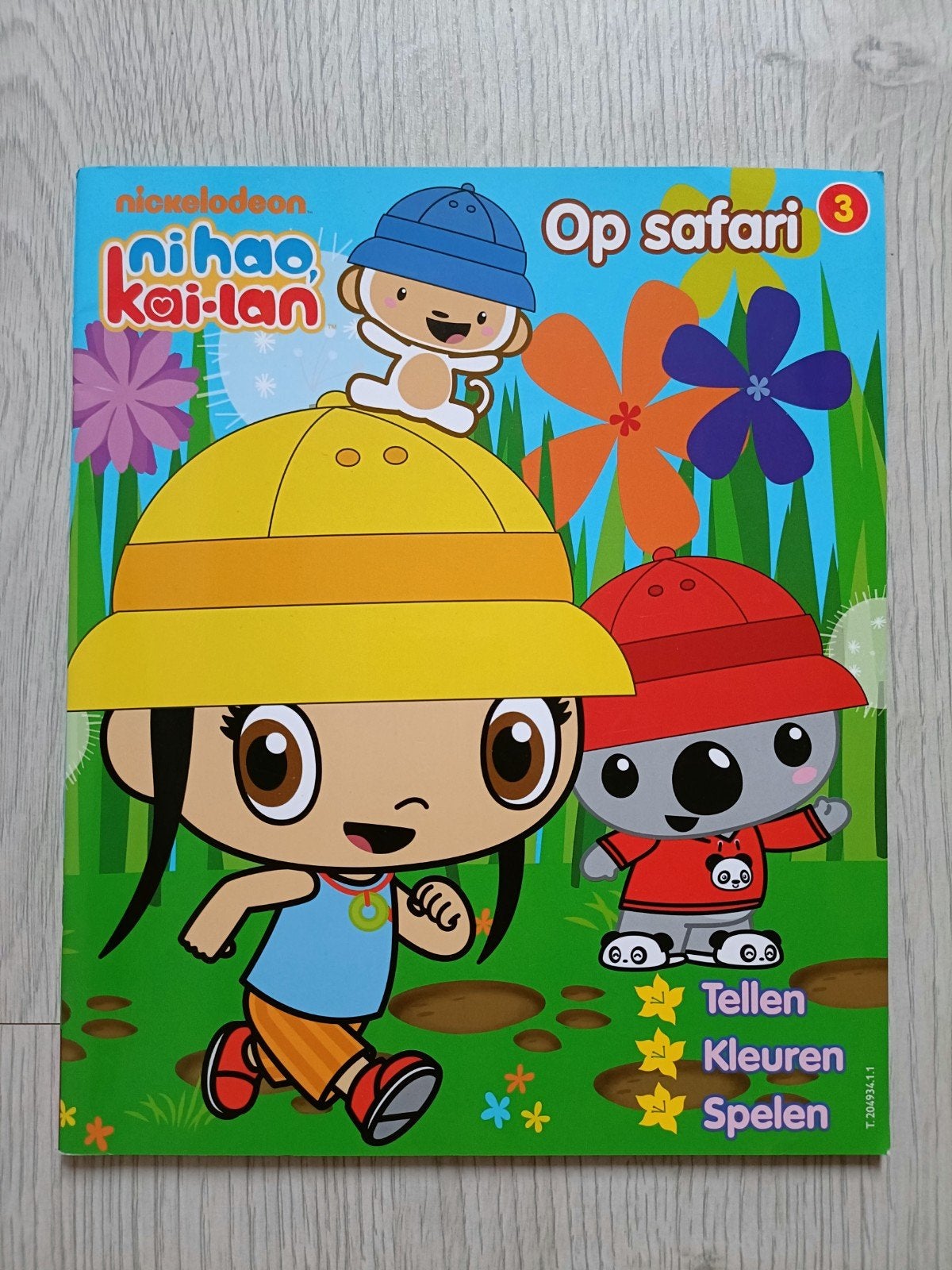 Ni Hao Kai-la : Op safari, Ophalen of Verzenden, Zo goed als nieuw, Nickelodeon, Non-fictie