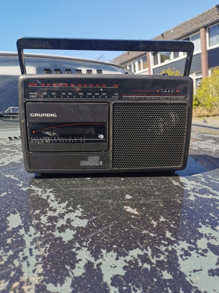 Grundig Radio Recorder RR 200 - Vintage Radio Cassette, Verzenden, Gebruikt, Radio