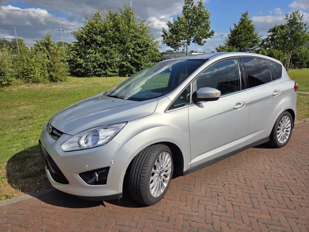 Ford C-Max 1.6 Ti-vct, 66500km+Dealeronderhouden, Auto's, Voorwielaandrijving, 1596 cc, Zwart, 4 cilinders