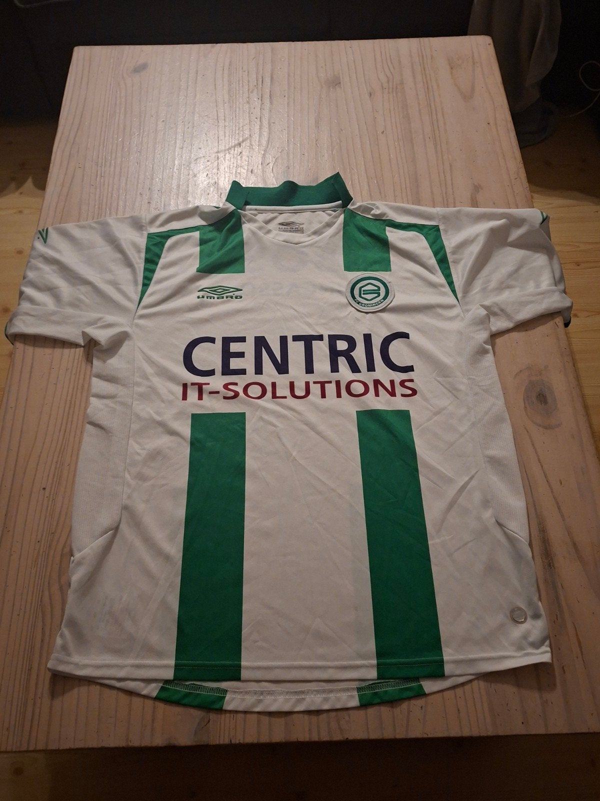fc Groningen shirt Maat L, Maat L, Ophalen of Verzenden, Zo goed als nieuw, Shirt