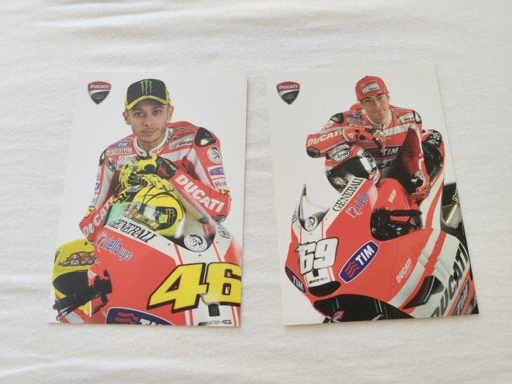 Ducati MotoGP Valentino Rossi & Nicky Hayden Kaarten, Ophalen of Verzenden, Zo goed als nieuw, Formule 1