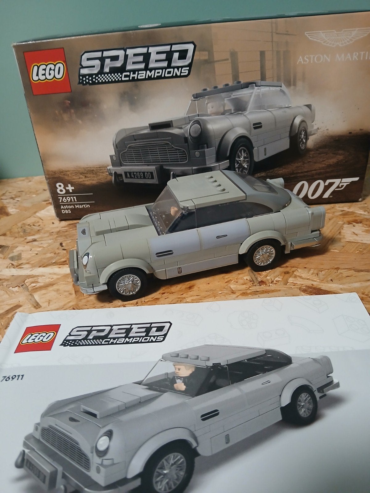 LEGO city Champions 76911 Aston Martin DB5, Ophalen of Verzenden, Zo goed als nieuw