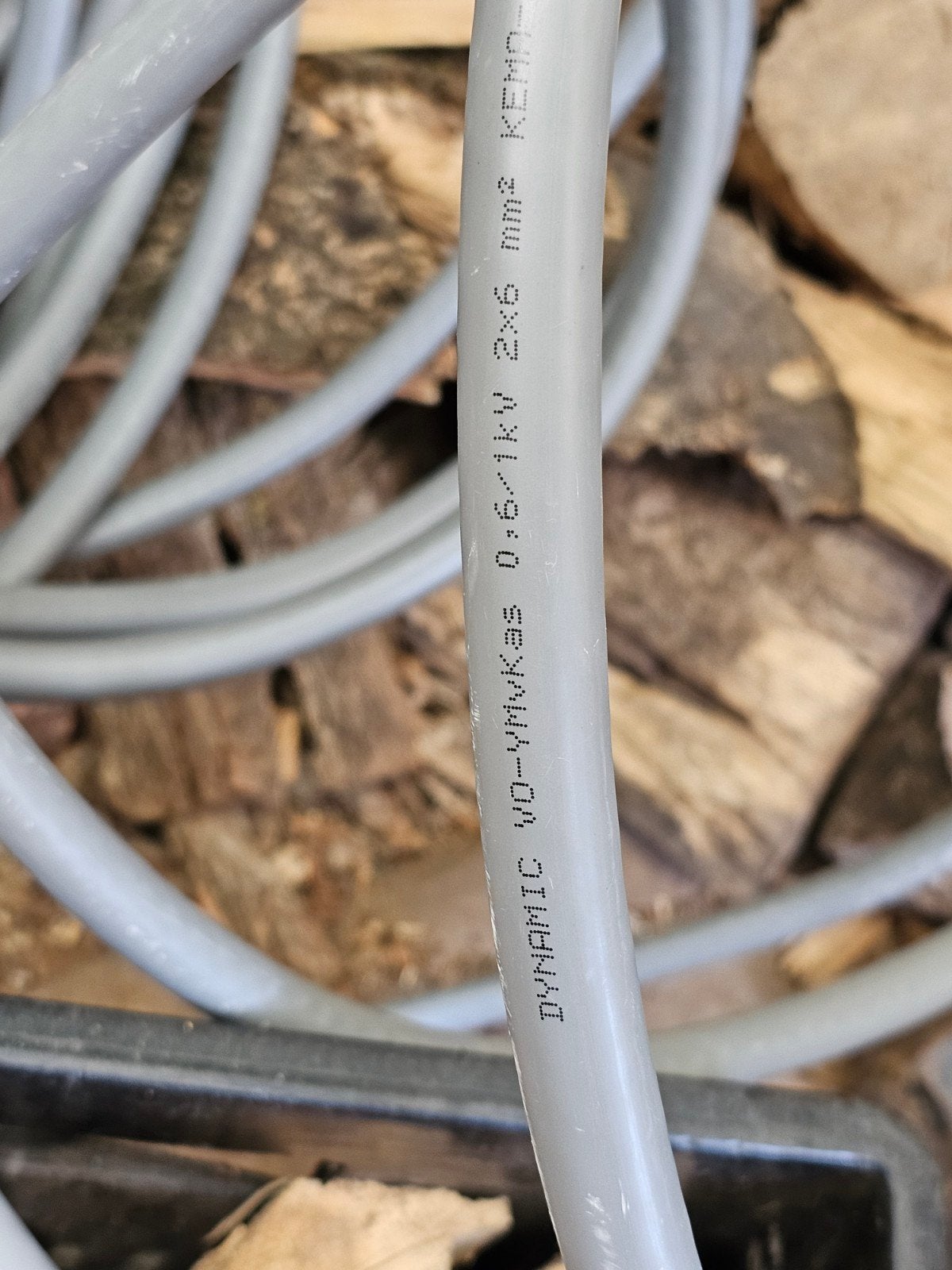 25 meter YMVK kabel 2x6mm2, Ophalen of Verzenden, Gebruikt, Overige merken, Kabel of Snoer