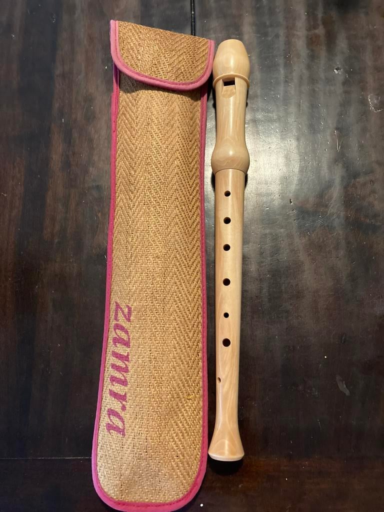 Zamara blokfluit, Muziek en Instrumenten, Blaasinstrumenten | Blokfluiten, Ophalen, Zo goed als nieuw, Sopraan of Sopranino