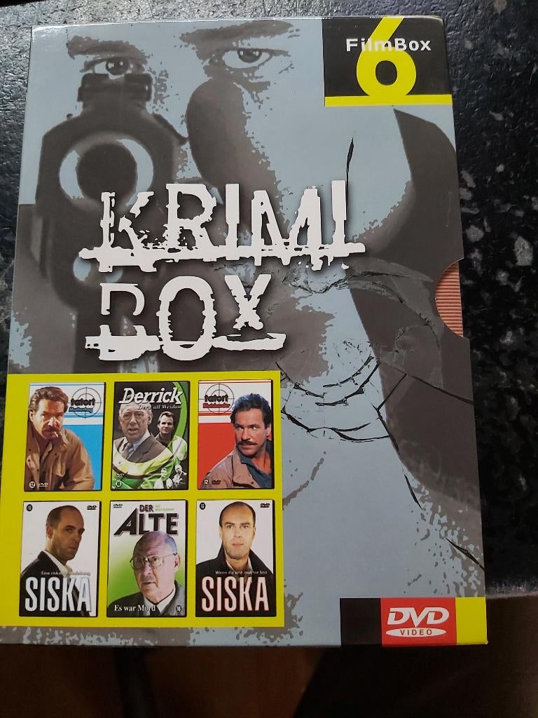 krimi box, Cd's en Dvd's, Dvd's | Tv en Series, Vanaf 9 jaar, Ophalen of Verzenden, Gebruikt, Drama
