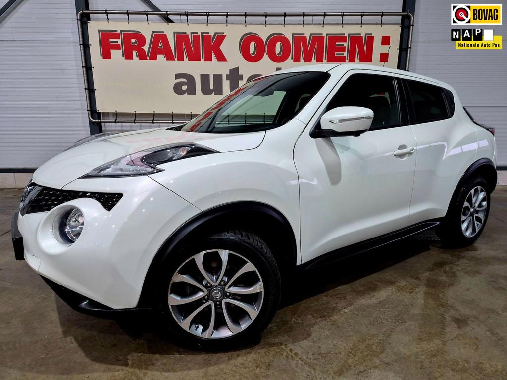 Nissan Juke 1.2 DIG-T S/S 116PK Connect Edition + NAP|OH his, Voorwielaandrijving, 639 kg, Stof, 116 pk