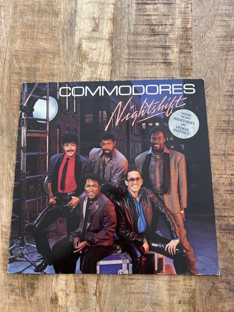 Commodores - Nightshift vinyl LP, Ophalen, 1980 - 1989, Gebruikt, 12 inch