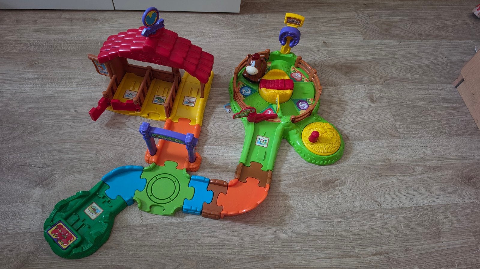 VTech Zoef Zoef Dieren Speelset met veel dieren (Reeshof), Ophalen, Gebruikt, Jongen of Meisje