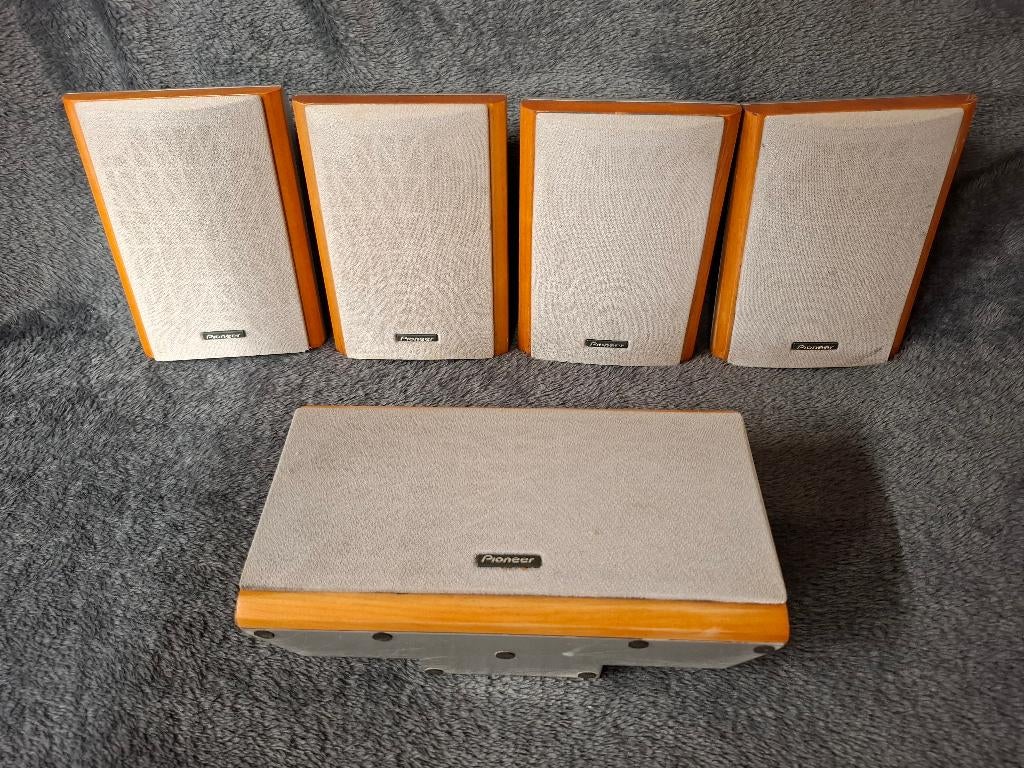 Pioneer S-DV88ST 5.1 speakers, Audio, Tv en Foto, Home Cinema-sets, Gebruikt, Ophalen of Verzenden, Pioneer, 5.1-systeem