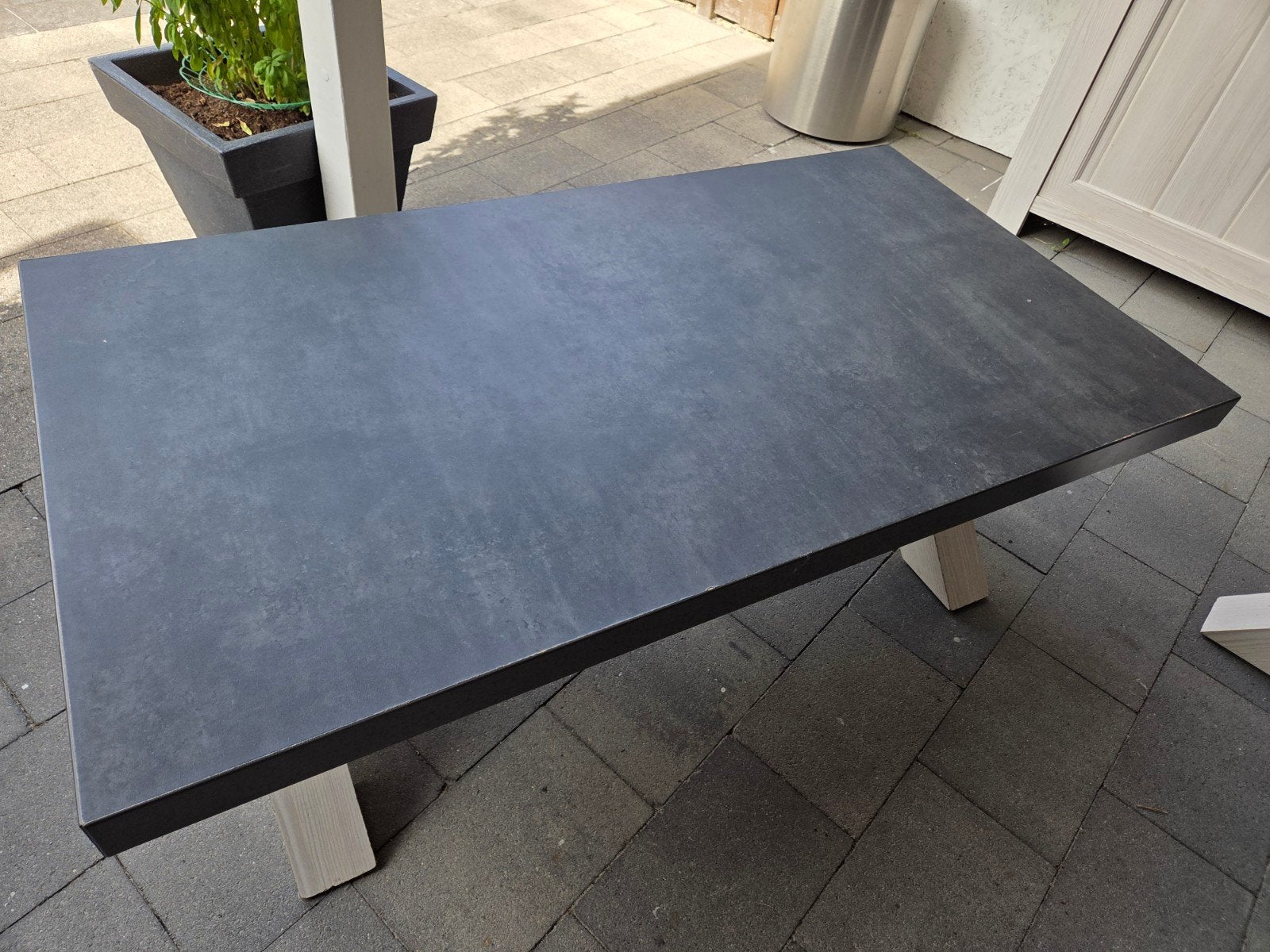 Salon tafel, Huis en Inrichting, Tafels | Salontafels, Gebruikt, 100 tot 150 cm, Rechthoekig, 50 tot 100 cm