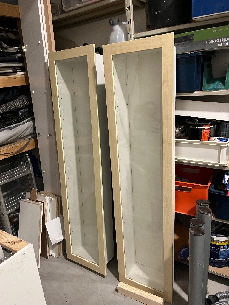IKEA vitrinekastjes, Huis en Inrichting, Kasten | Vitrinekasten, Ophalen, Minder dan 50 cm, Minder dan 25 cm, 150 tot 200 cm