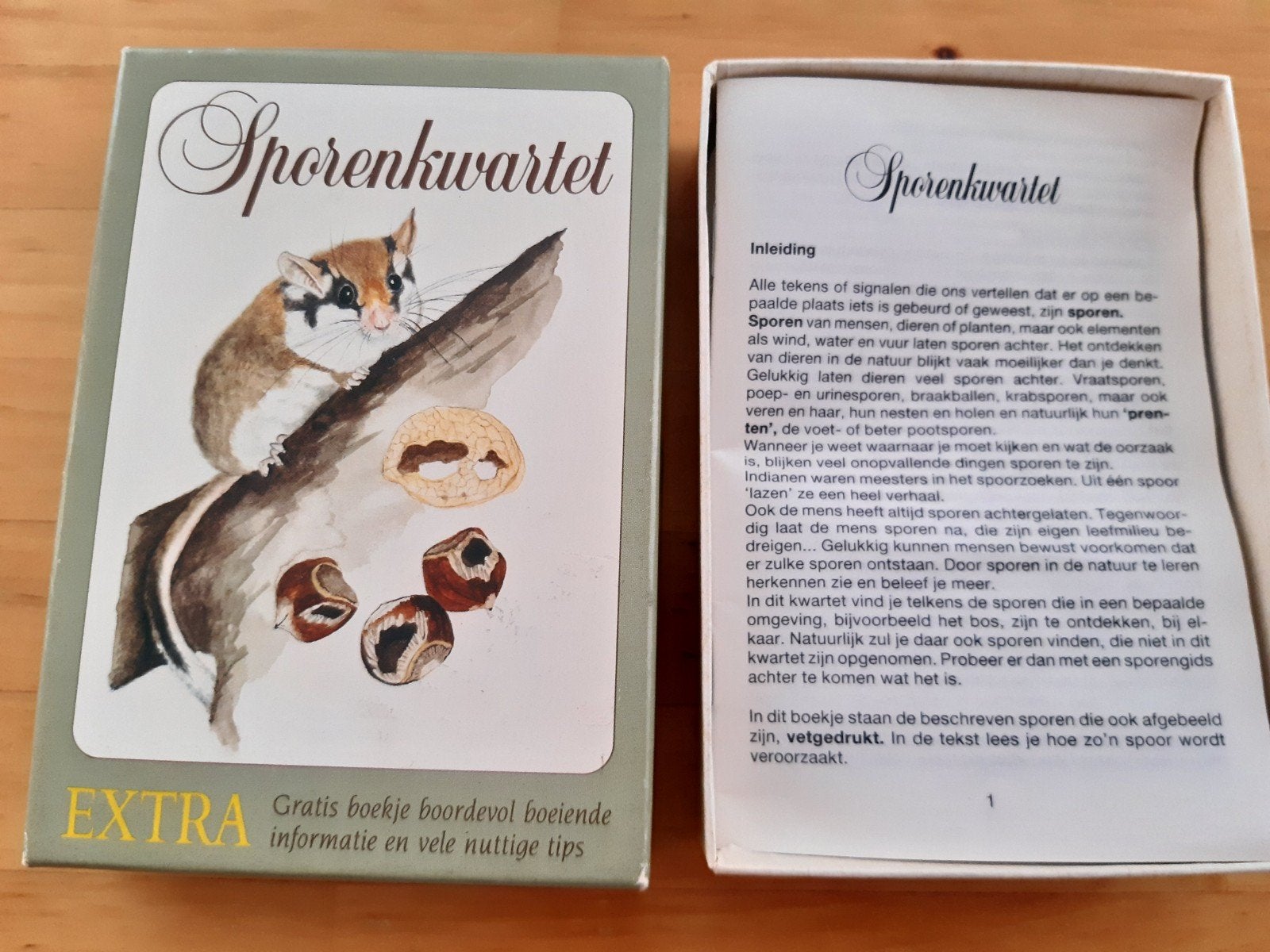 Sporen kwartetspel, Verzamelen, Speelkaarten, Jokers en Kwartetten, Ophalen, Gebruikt, Kwartet(ten)