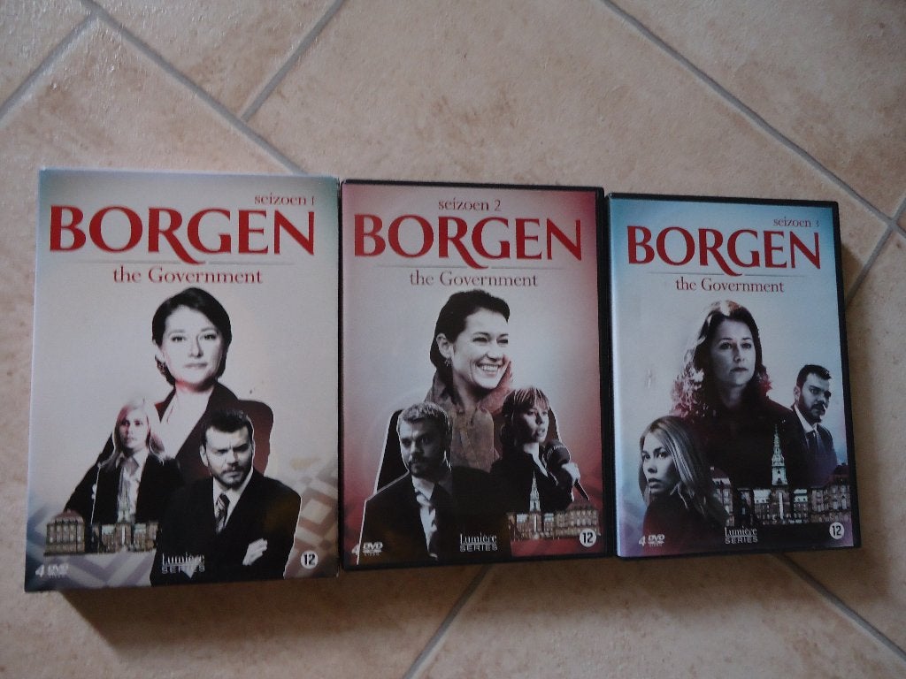 Deense drama serie - compleet - BORGEN - koopje, Gebruikt, Nederlands, Ophalen of Verzenden, Complete serie