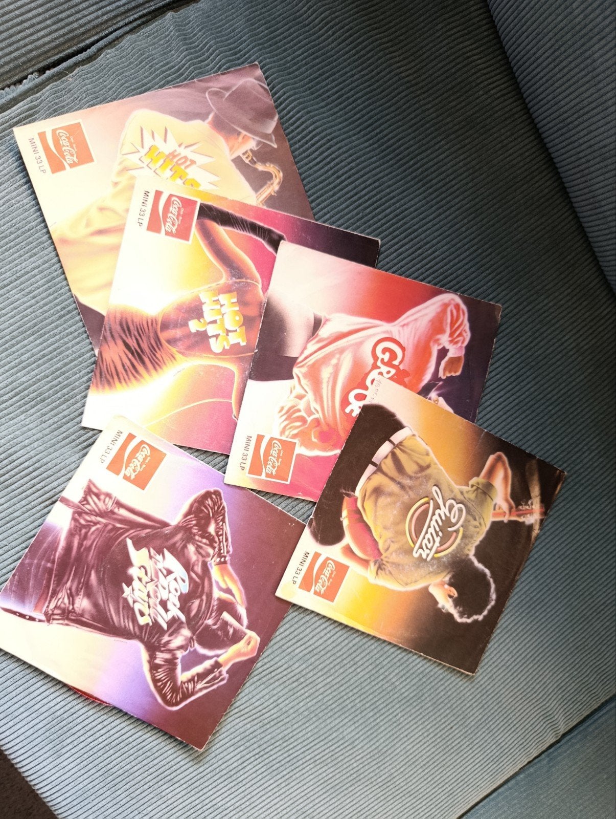 Complete set mini 33T LP's Coca Cola 1983 - Uniek!, LP, Limited edition, Overige genres, 7 inch