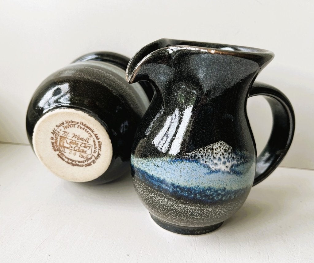 Wendt Pottery - Schenkkan en Pot, Ophalen of Verzenden