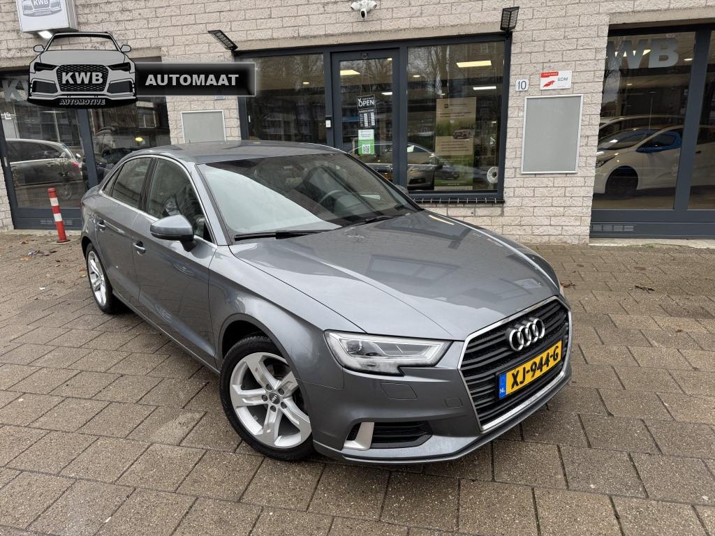 Audi A3 Limousine 1.0 TFSI Limousine Automaat Led NAP, Auto's, Gebruikt, Euro 6, Blauw, 116 pk