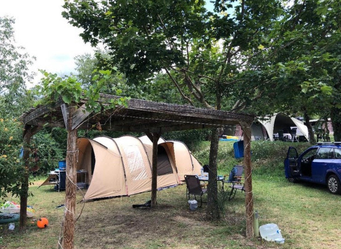 Eureka! tunneltent The Grand 5 personen, Caravans en Kamperen, Tenten, Ophalen, Gebruikt, Tot en met 5