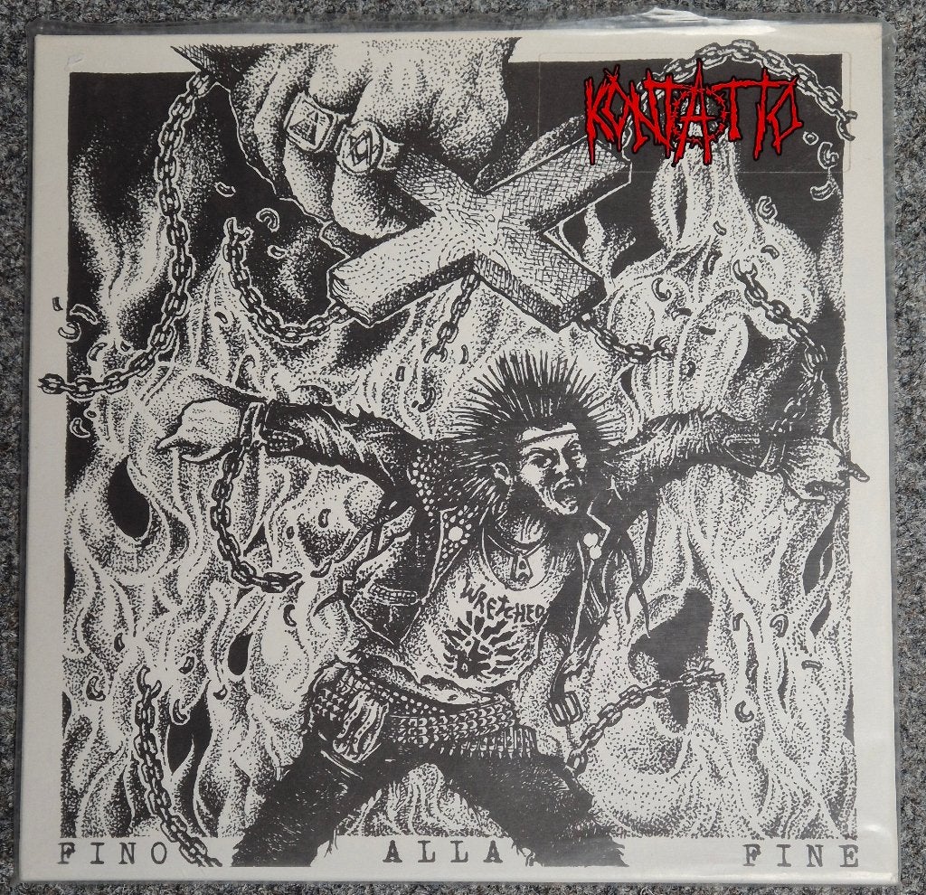 Kontatto – Fino Alla Fine, Ophalen of Verzenden, Rock, LP