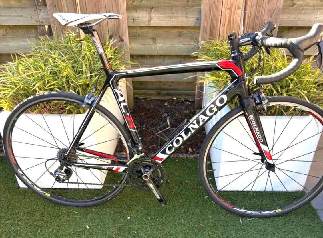 Colnago Racefiets Aluminium/Carbon Ultegra 11-speed, Aluminium, Zo goed als nieuw, Meer dan 20 versnellingen, 53 tot 57 cm