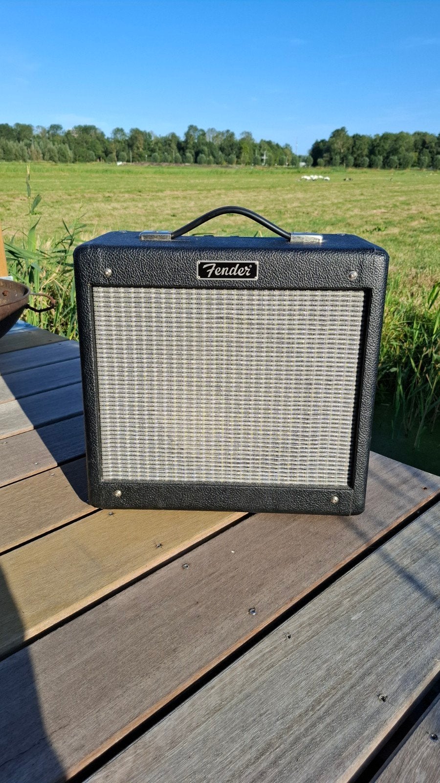 Fender Pro Junior Amp (2006 60th anniversary)+ hoes, Muziek en Instrumenten, Ophalen, Gebruikt, Gitaar